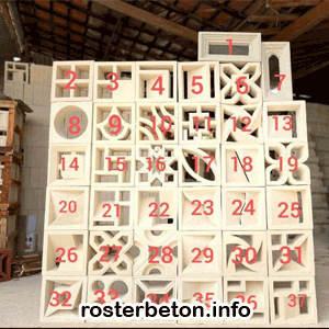 Contoh Model Roster Terbaru